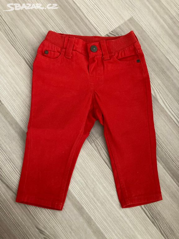 Červené kalhoty H&M, v. 68 NOVÉ