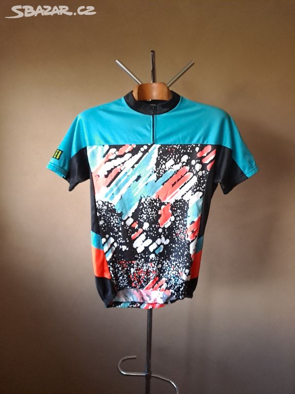 Vintage italský retro cyklo dres SEB, vel. XL