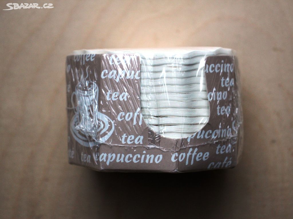Kávový podtácek papír rozeta průměr 8,5 cm 500 ks
