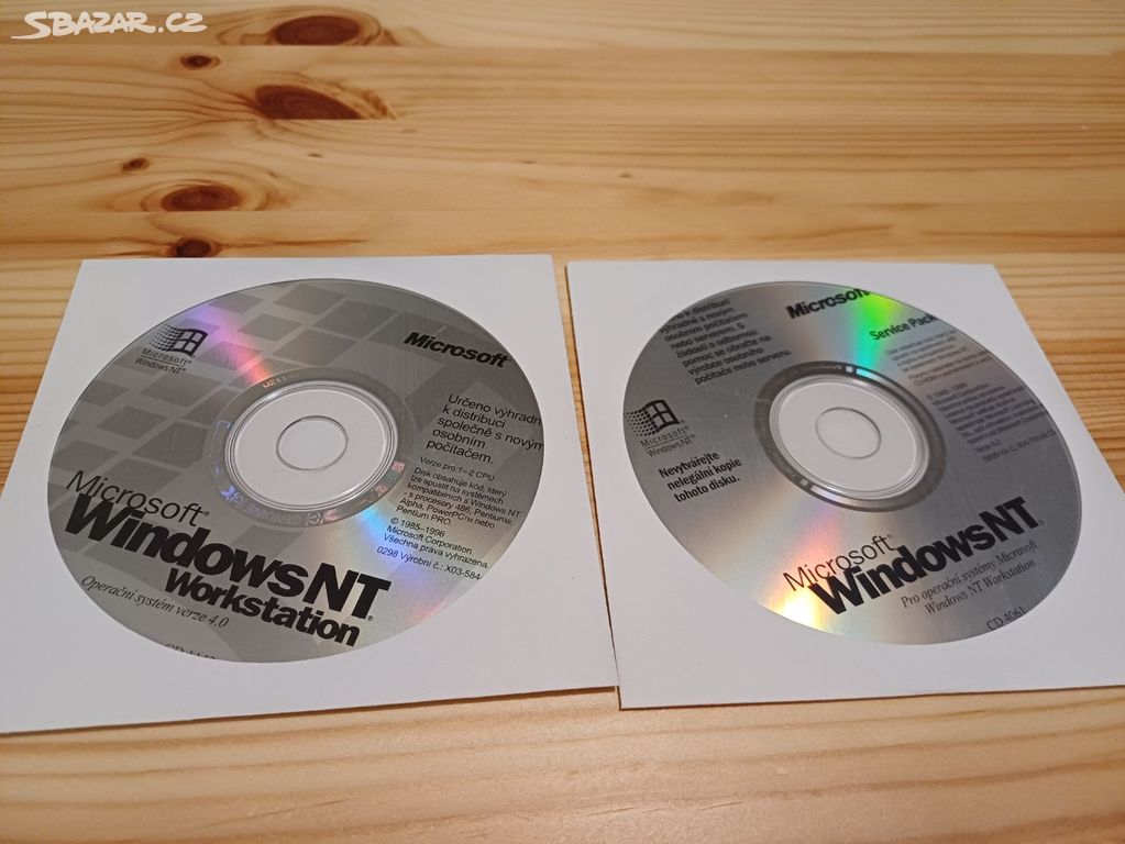 2x CD Windows NT Workstation