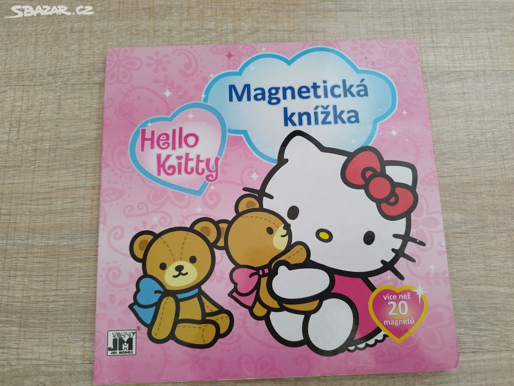 Dětská kniha -Hello Kitty - Magnetická knížka