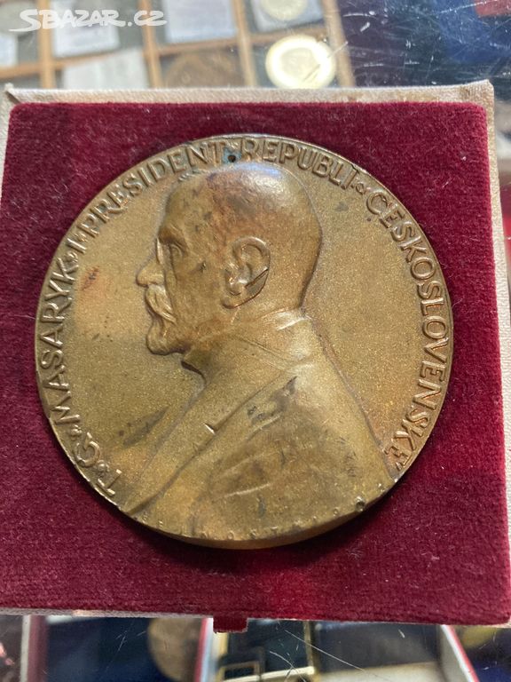 Bronzová medaile - T.G.Masaryk