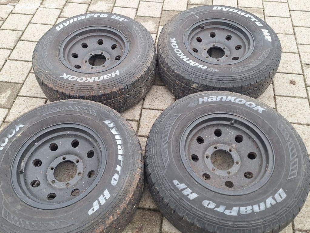 Offroad disky Frontera pneu 265/70 R15 6x139,7