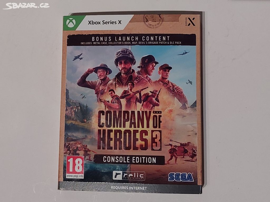 Xbox Series X - Company of Heroes 3 - Metal Case