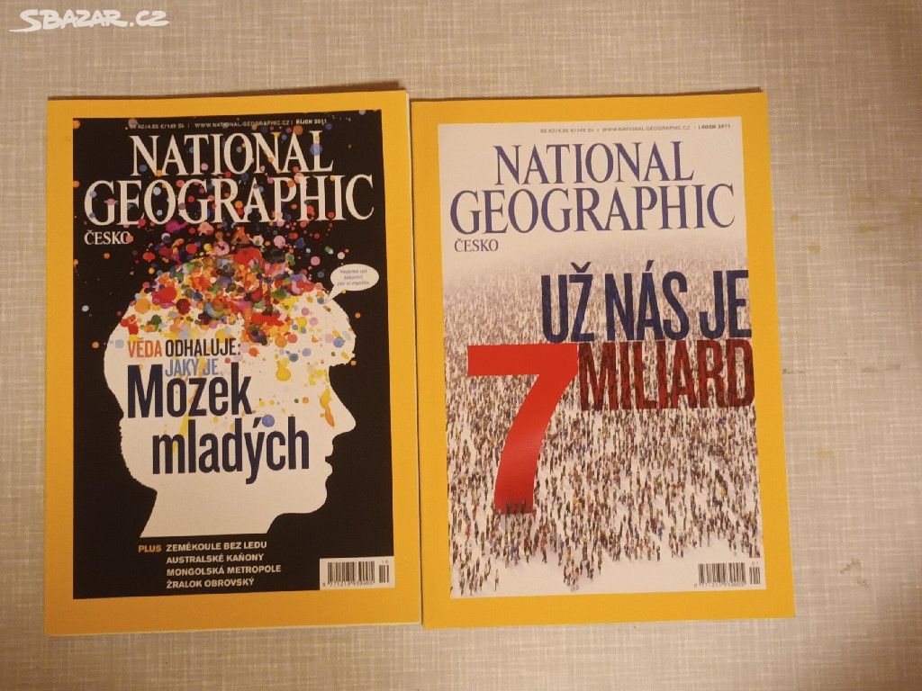 National geographic 2011 Čísla 1 a 10