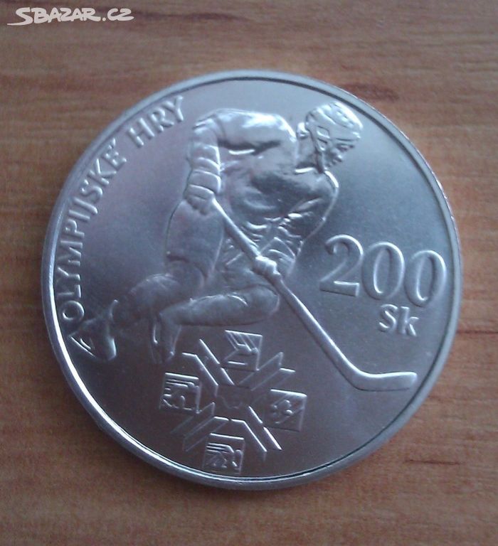 Mince 200 Sk 1994 Založenie MOV jemná patina nová!