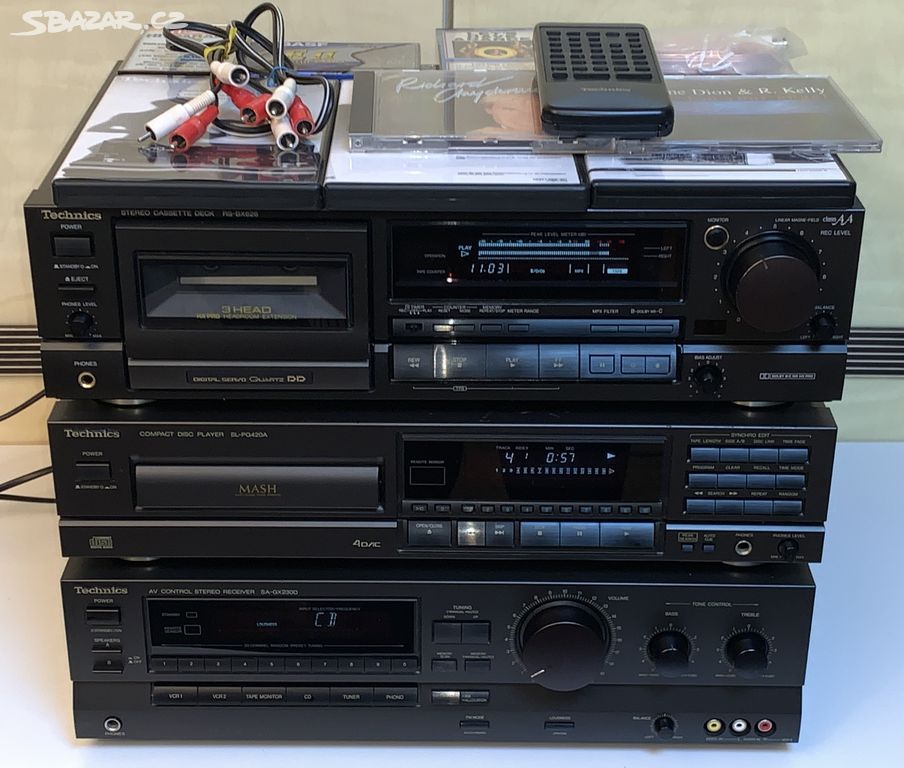 TECHNICS SA-GX230D/RS-BX626/SL-PG420A/ 4 Kombinace