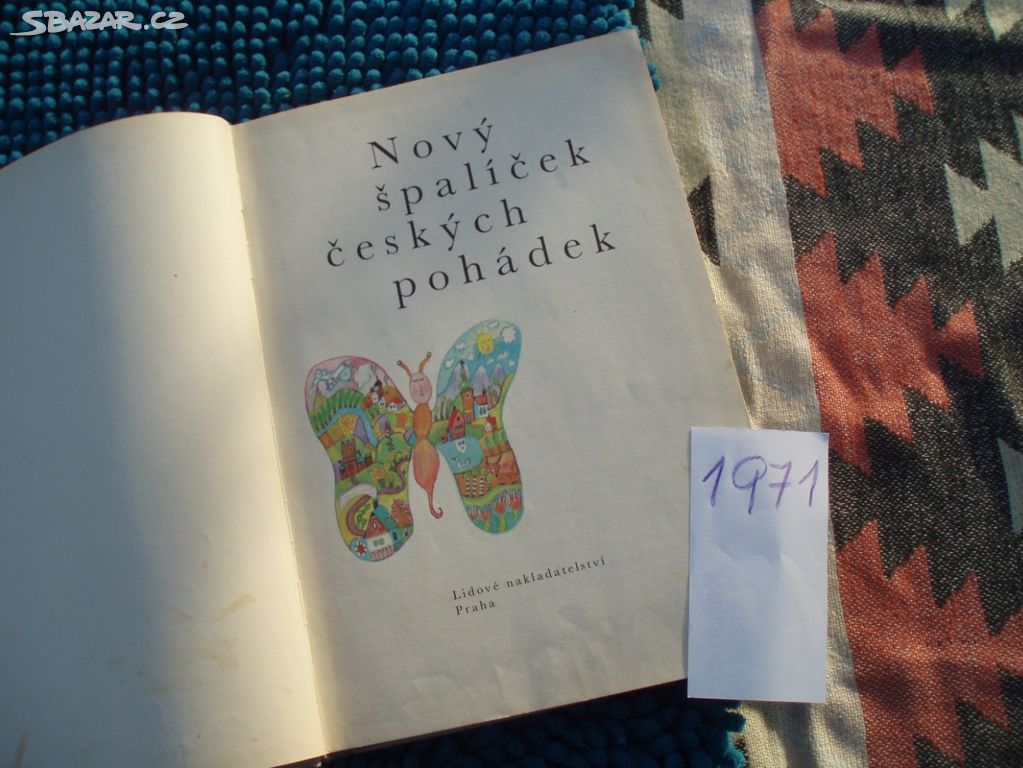 stará kniha Nový špalíček českých pohádek 1971
