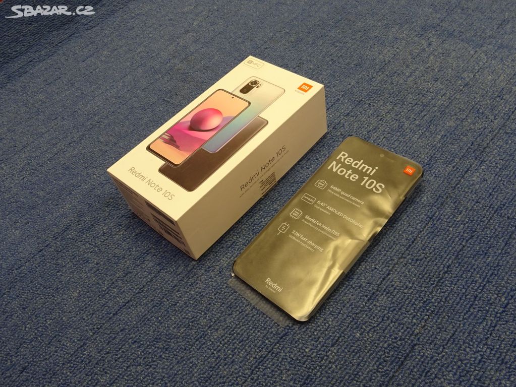 Xiaomi Redmi Note 10S 6/128GB 6,43" AMOLED 64Mpx
