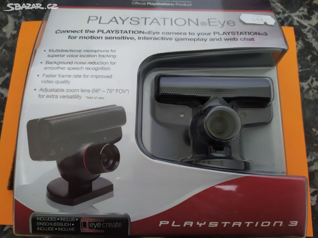 SONY PLAYSTATION Eye kamera pro PS3