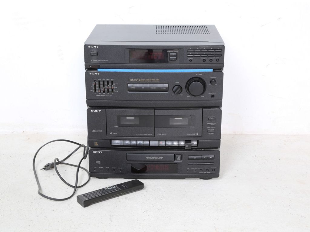 Hi-Fi stereo systém, věž Sony LBT-D109CD