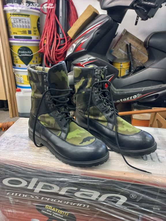 Vojenské boty - vycházkové