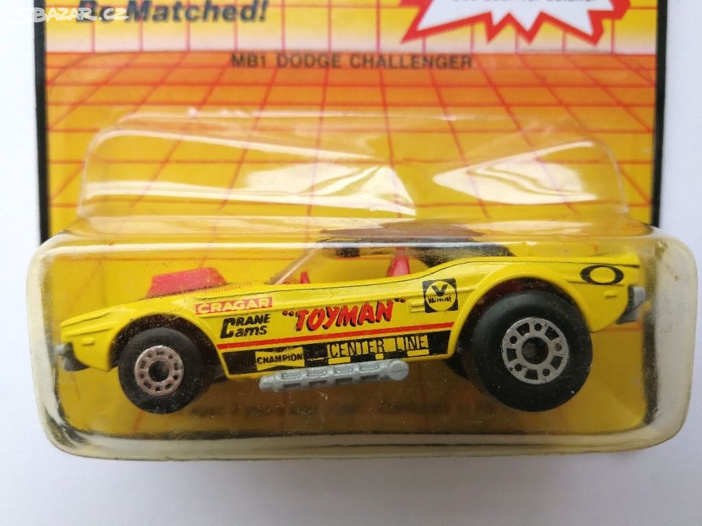Matchbox Dodge Challenger Toyman Praha Sbazar.cz