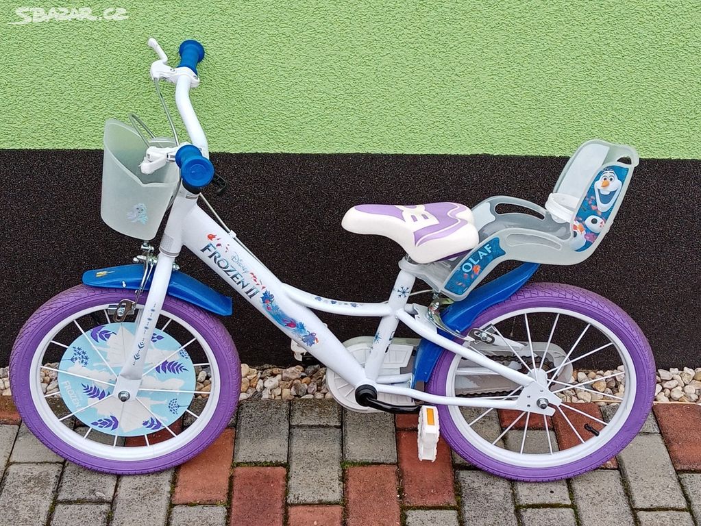 Dino Bikes dětské kolo Ledové království 16 palců