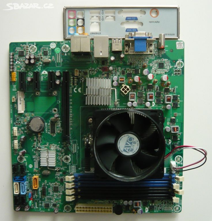 HP H-Alpinia-RS780L-uATX + AMD Athlon II X2 220
