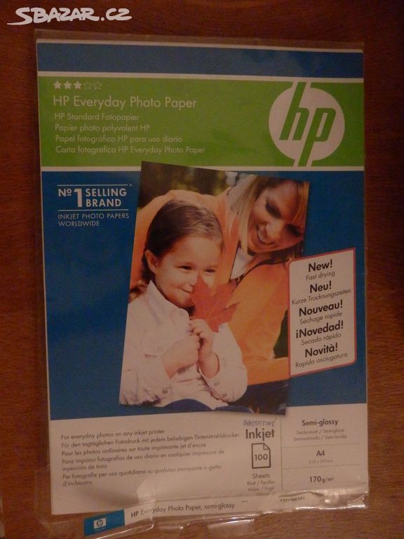 Fotopapíry do inkoustové tiskárny HP