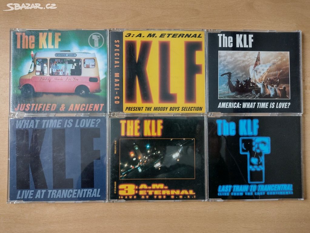 CD MAXI THE KLF cena za komplet 6 CD (VERY RARE)