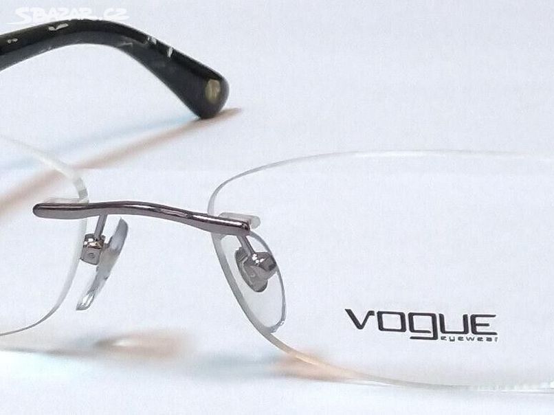 brýle bezrámové dámské VOGUE VO3768-B 51-17-135 mm