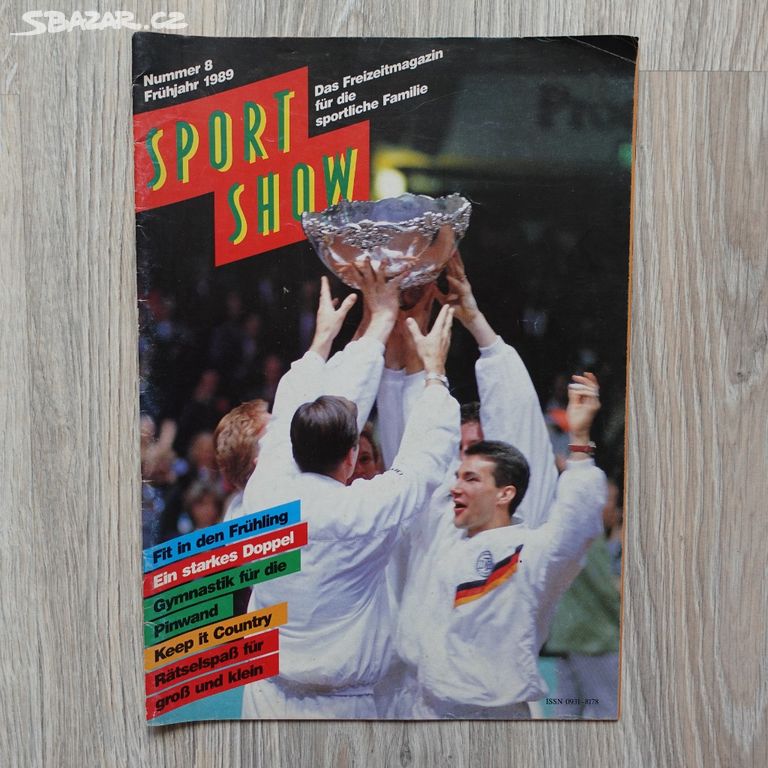 Německý časopis Sport Show - 8/1989