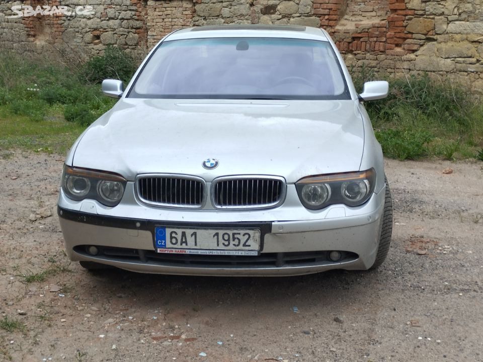 BMW E65 4.0D 190KW R.V.2004 PLATÍ DO SMAZÁNÍ