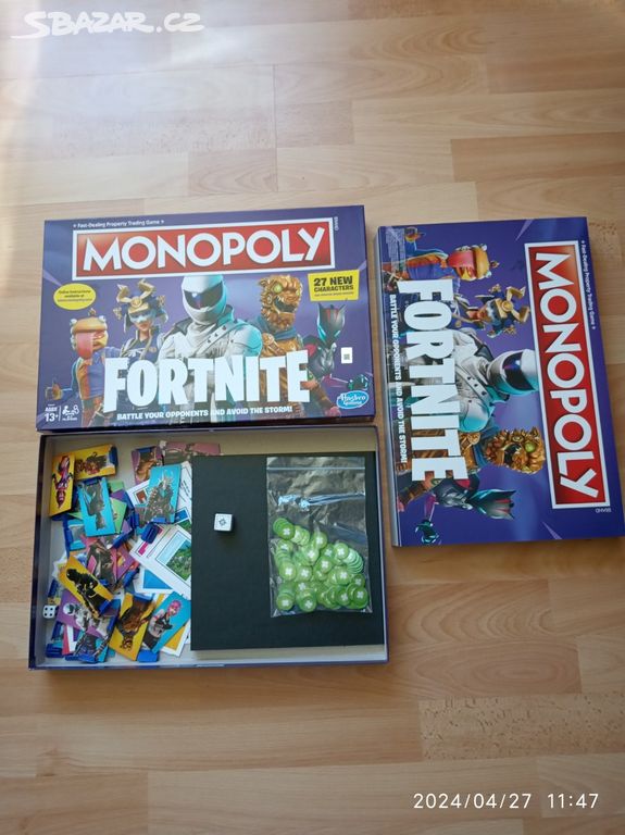 Monopoly Fortnite hra, nová