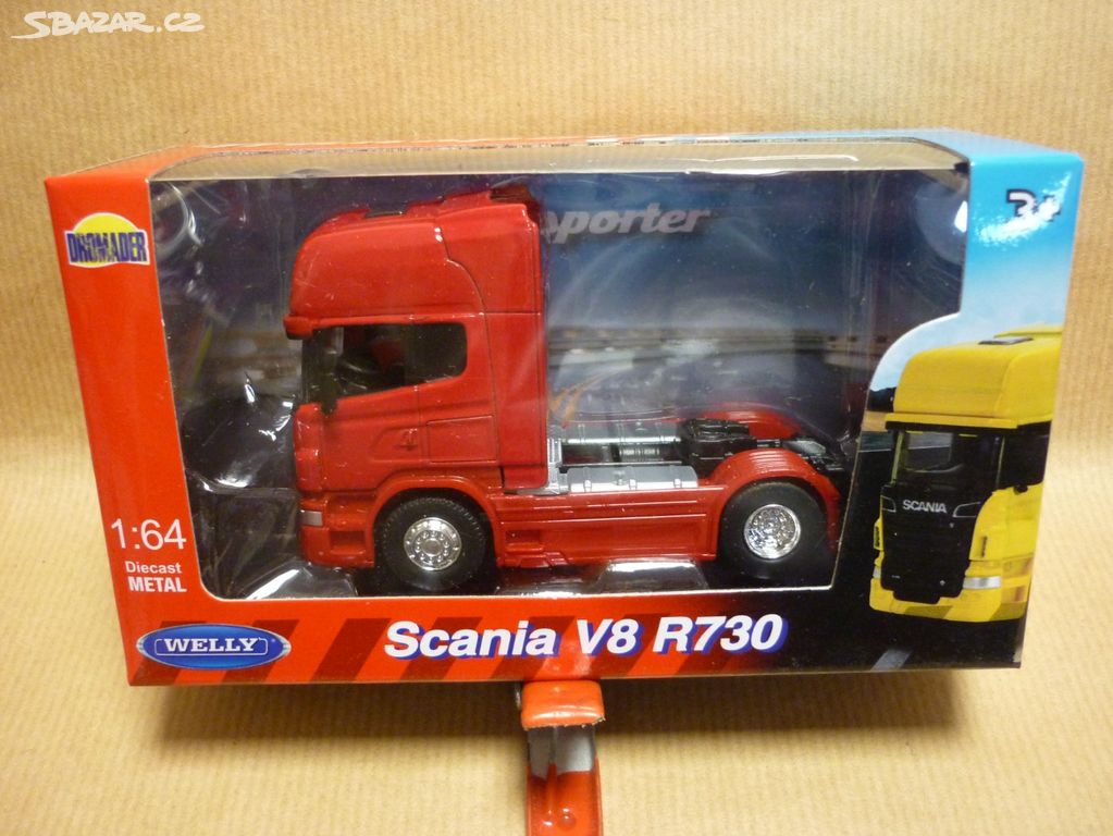 Scania V8 R730 Welly 1/64