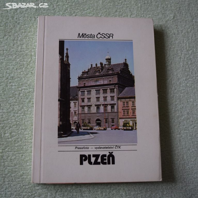 Kniha - Města ČSSR - Plzeň (1986)