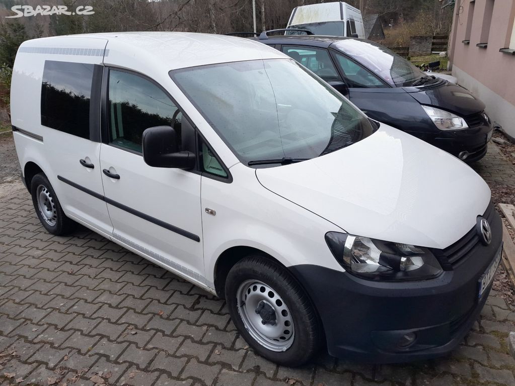 VW CADDY 2.0i CNG 80 kw, 10/2014 , 89 000 km, DPH