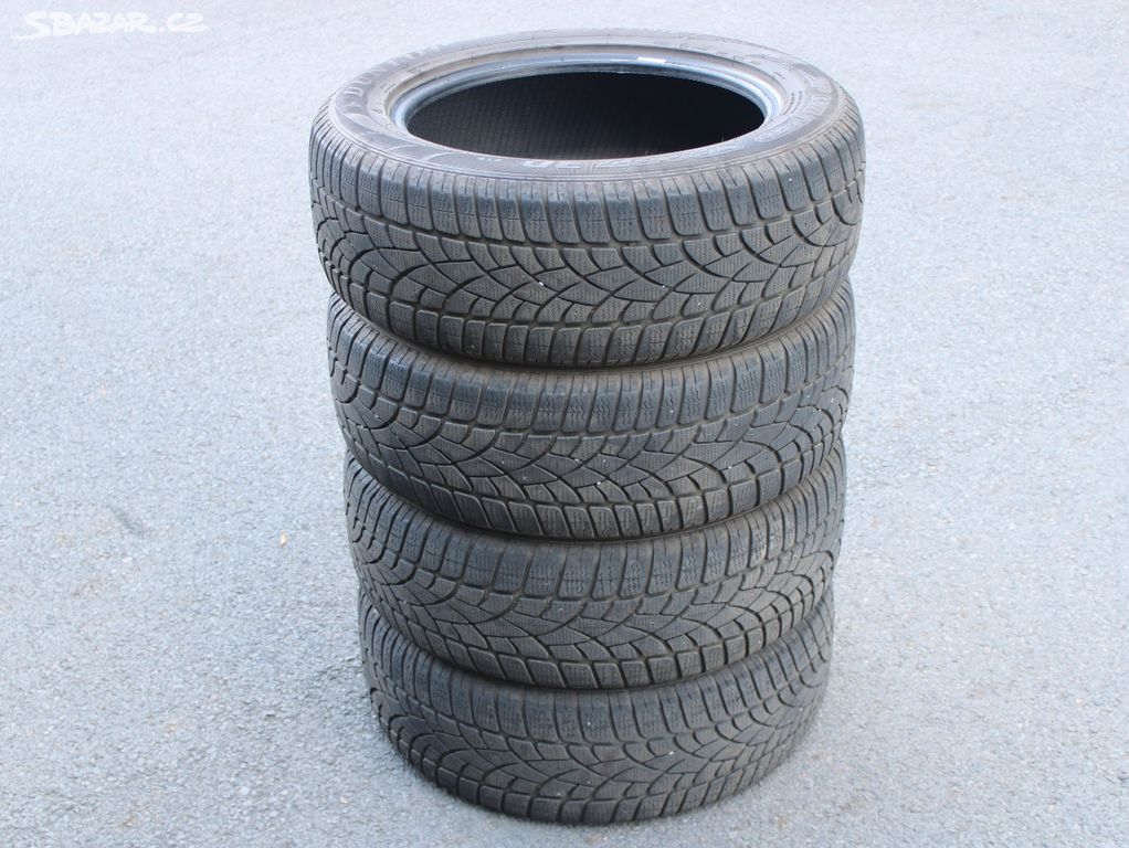 4ks zimních pneu 235/55/18 100H M+S MOE Dunlop