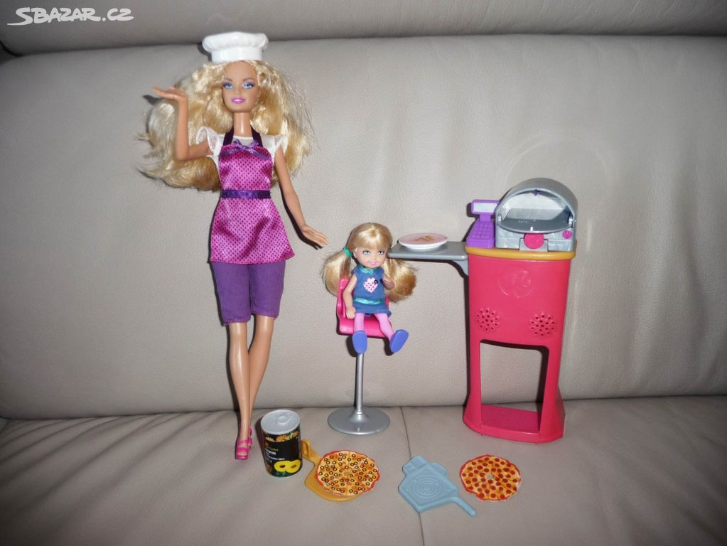 Barbie Pizza šéfkuchařka od Mattela