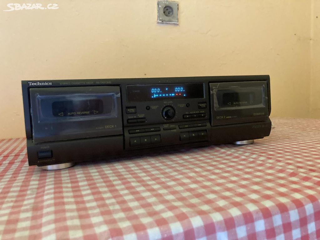 Stereo Tape deck Technics RS-TR373M2 - dvojkazeta