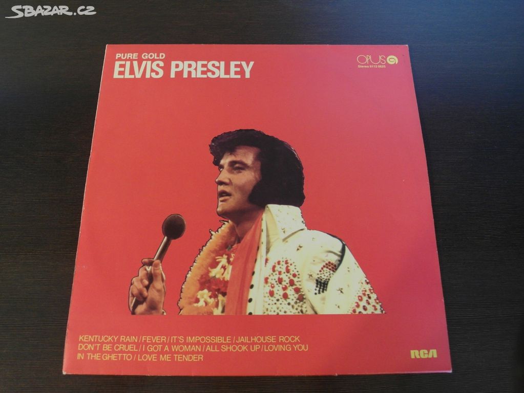 LP - Elvis Presley - Pure Gold - OPUS - 1975
