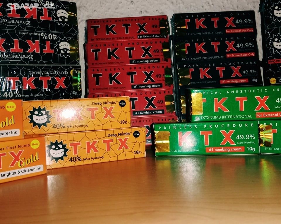 TKTX mast - 10g různé druhy
