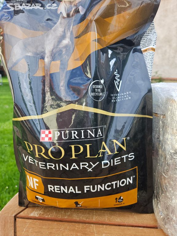 prodám dietní 3kg granule PURINA PROPLAN NF RENAL