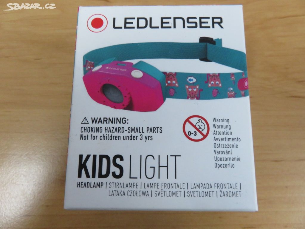 Nová dětská čelovka Ledlenser HF30