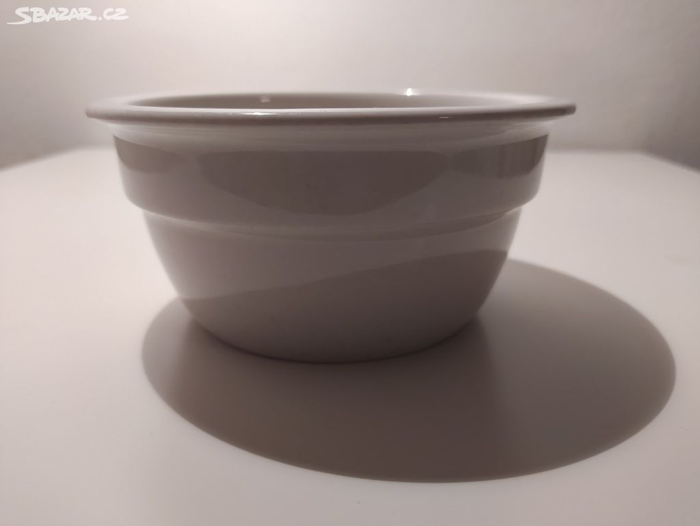 Stará vojenská porcelánová miska na polévku