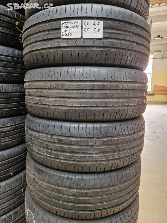 215/55 R17 94W Continental Contipremiumcontact 5