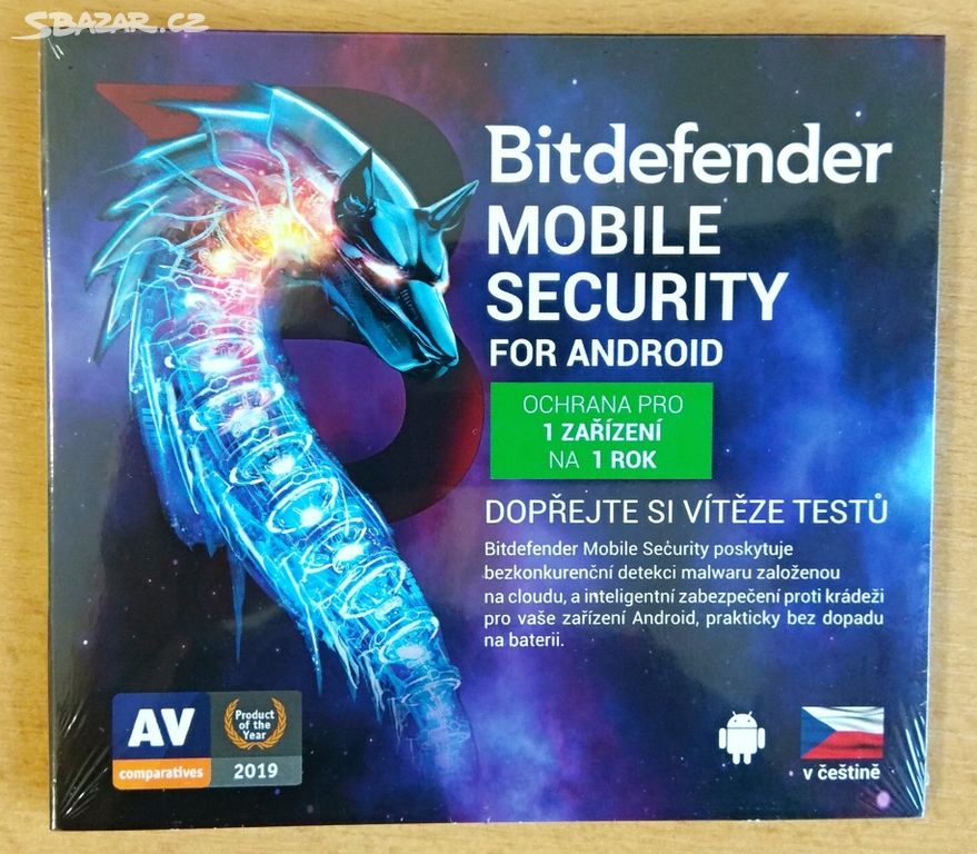 Bitdefender Mobile Security for Android 1 lic/1rok