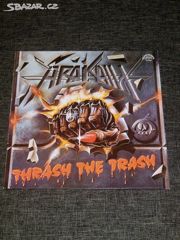LP Arakain - Thrash The Trash (1990) / 1. PRESS /