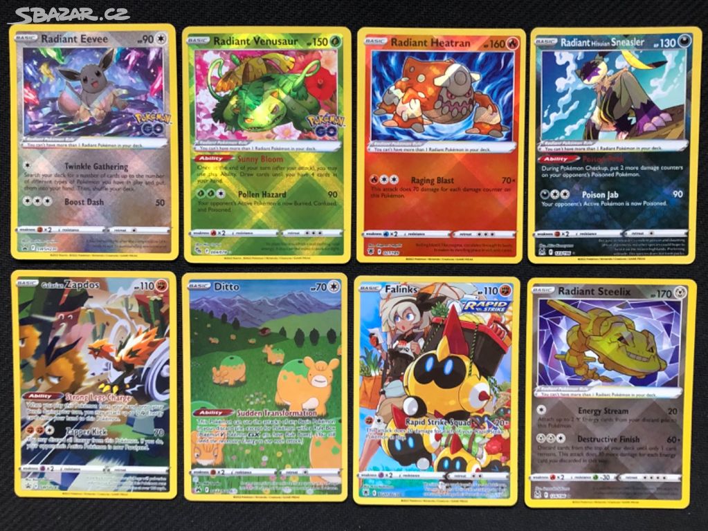 Pokémon karty. 400ks + Zapdos Box.