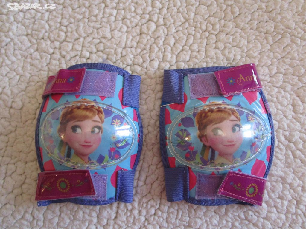 Nepoužité chrániče na kolena Frozen, zn. Disney