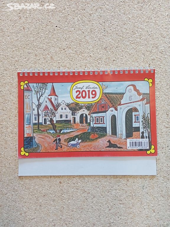 Kalendář Josef Lada 2019 - stolní