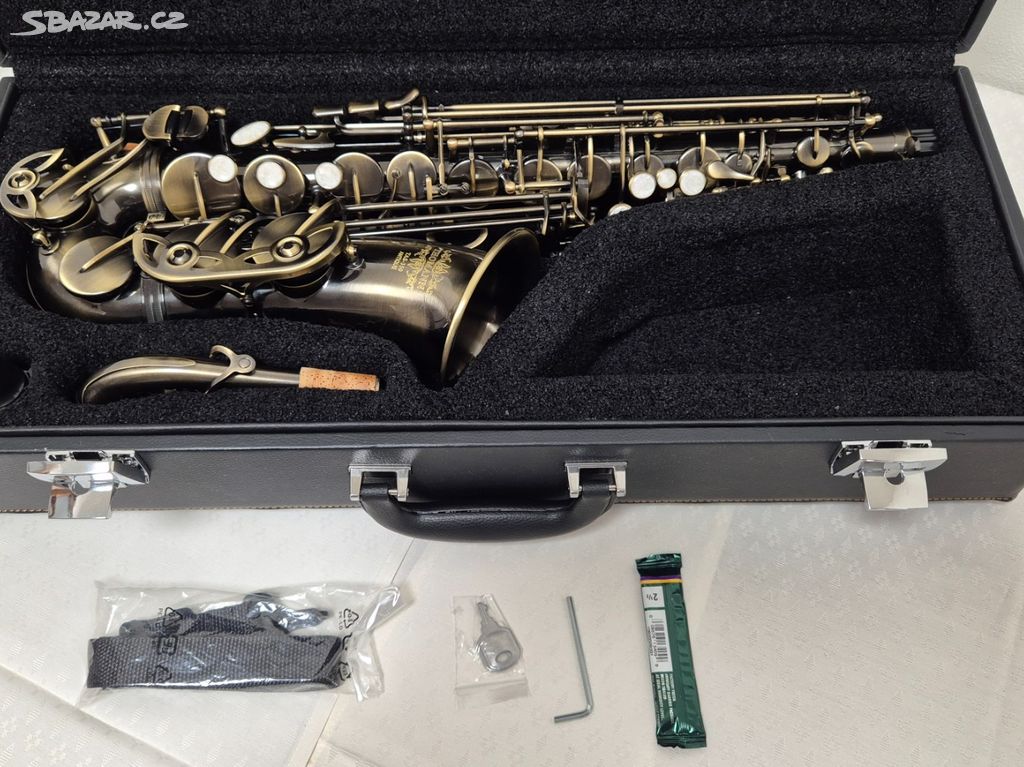 NOVÝ Alt saxofon THOMANN TAS 350 Antique