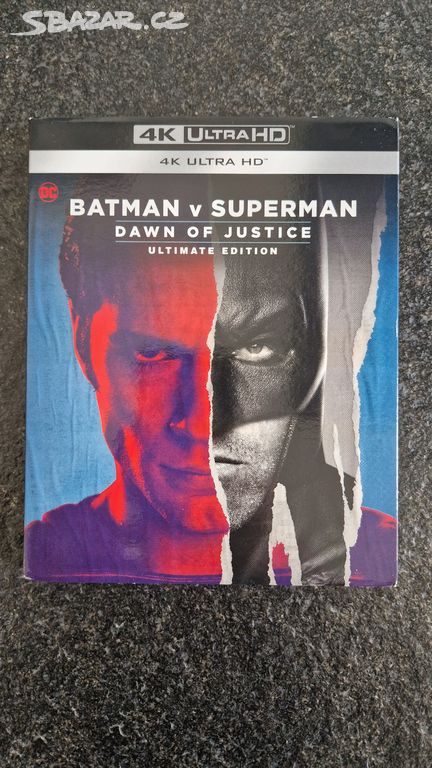 Blu-ray film Batman v Superman (v obalu od 4K UHD)
