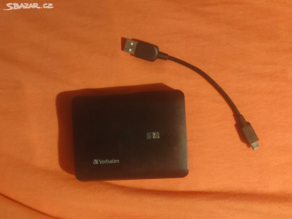 Powerbanka Verbatim 49952 (microUSB) + USB kabel