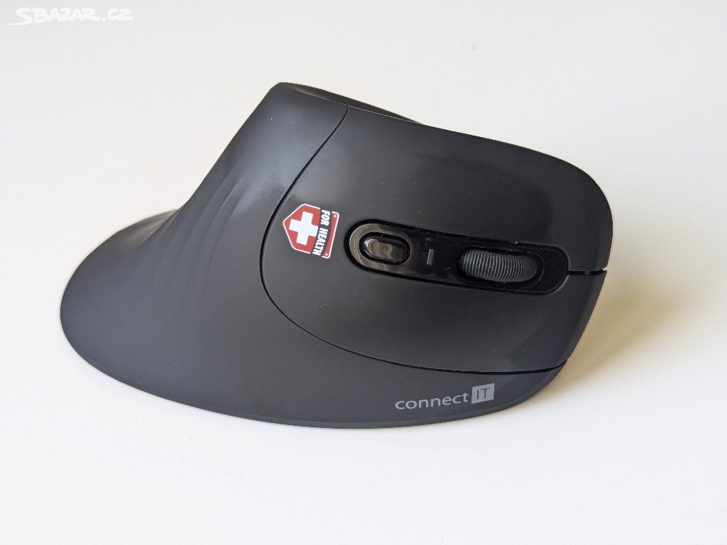 Bezdrátová ergonomická myš Connect IT