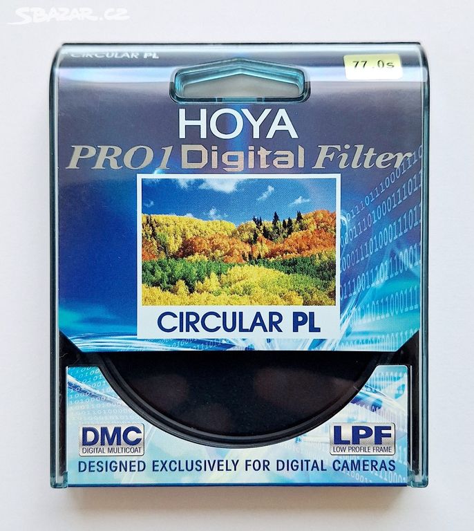 Prodám polarizační filtr Hoya pro objektiv 77 mm