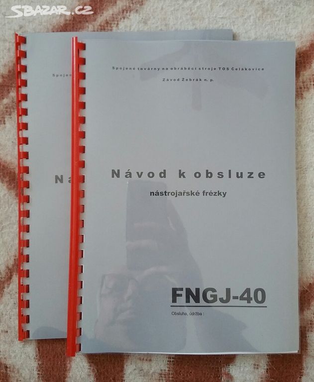 Návod frézky FNGJ-40
