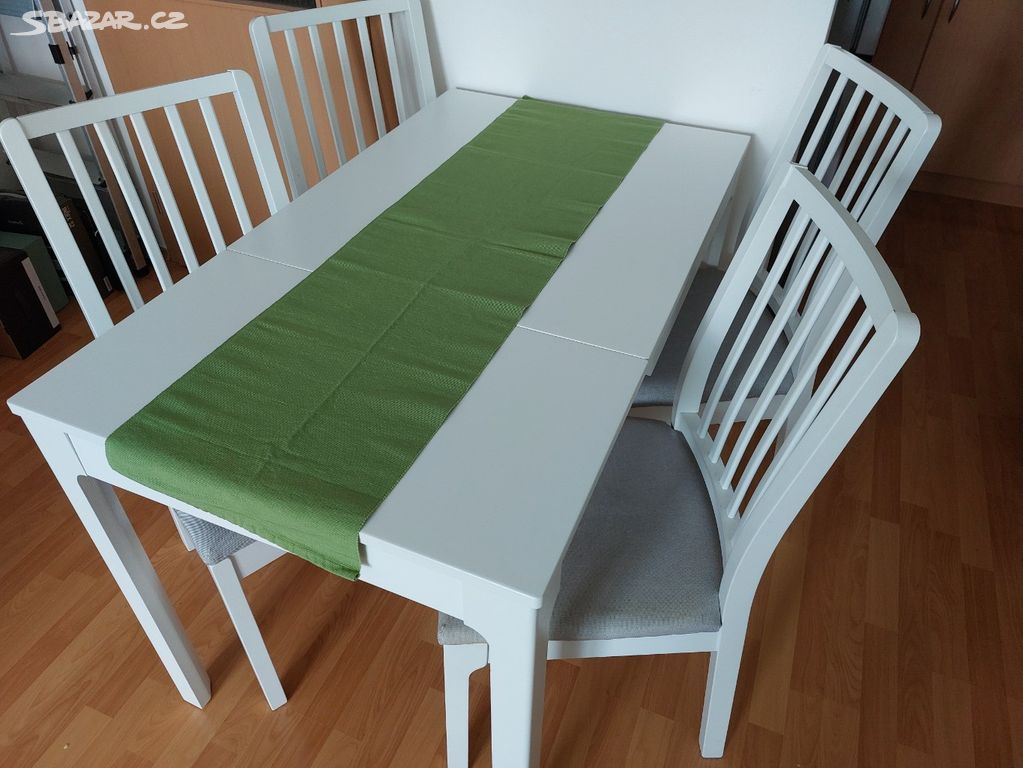 IKEA EKEDALEN jídelní stůl + 4 židle