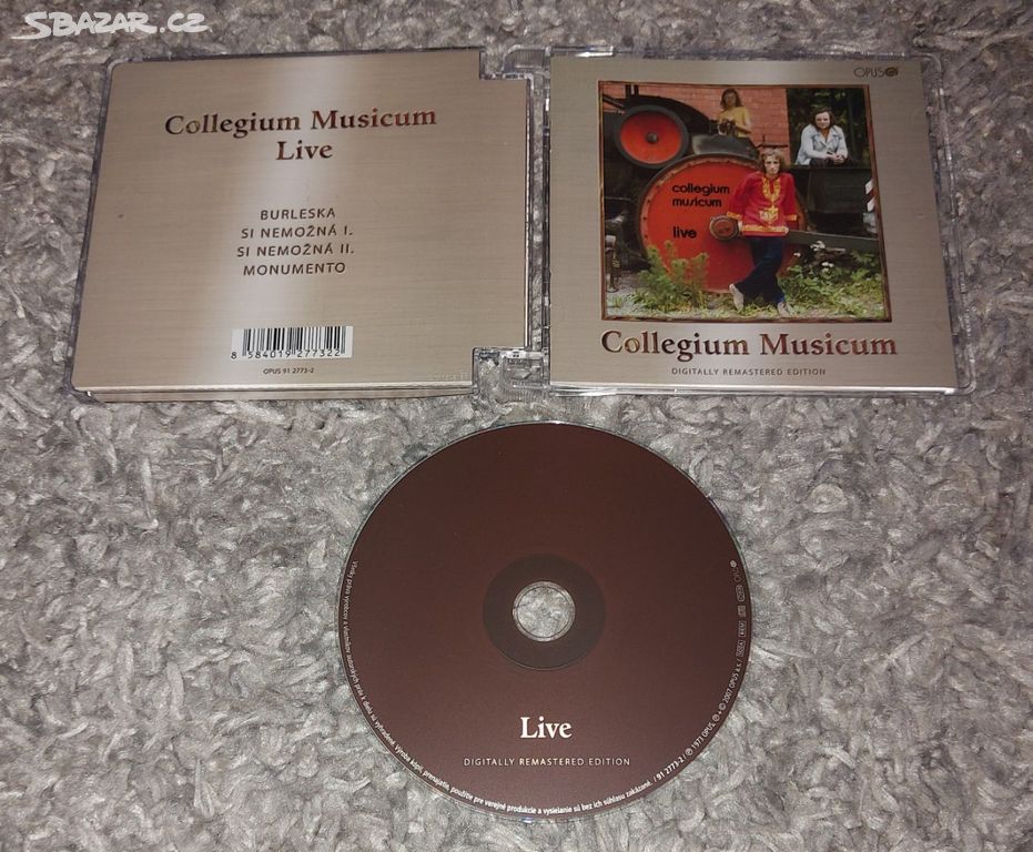 CD Collegium Musicum - Live